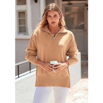 PRETTYGARDEN Women's Cozy Oversized Pullover Sweatshirt