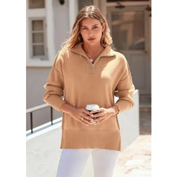 PRETTYGARDEN Women's Cozy Oversized Pullover Sweatshirt