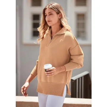 PRETTYGARDEN Women's Cozy Oversized Pullover Sweatshirt