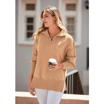 PRETTYGARDEN Women's Cozy Oversized Pullover Sweatshirt