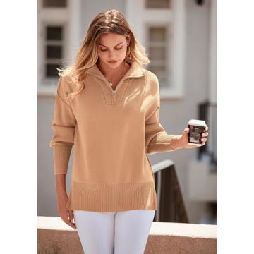 PRETTYGARDEN Women's Cozy Oversized Pullover Sweatshirt