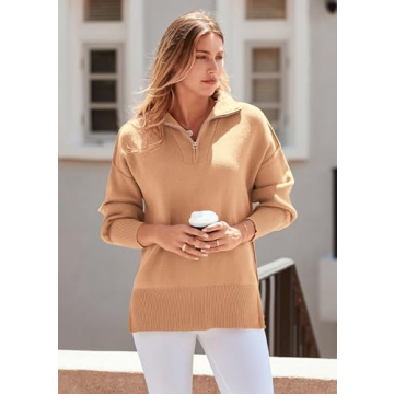PRETTYGARDEN Women's Cozy Oversized Pullover Sweatshirt