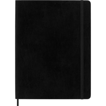 Moleskine Classic Notebook Soft Cover XL Ruling Black 192 Pages