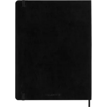 Moleskine Classic Notebook Soft Cover XL Ruling Black 192 Pages