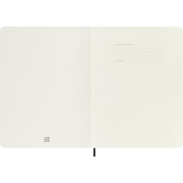 Moleskine Classic Notebook Soft Cover XL Ruling Black 192 Pages