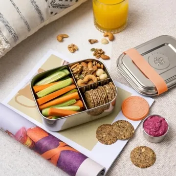 Durable Eco-Friendly Stainless Steel Bento Box for Kids