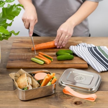 Durable Eco-Friendly Stainless Steel Bento Box for Kids
