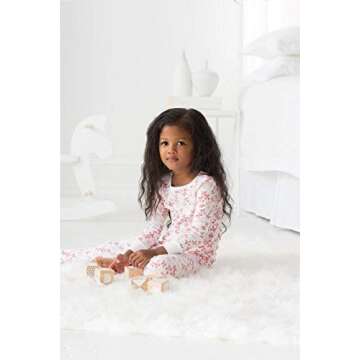 aden + anais Cotton Pajama Set for Toddlers - Blossom 2T