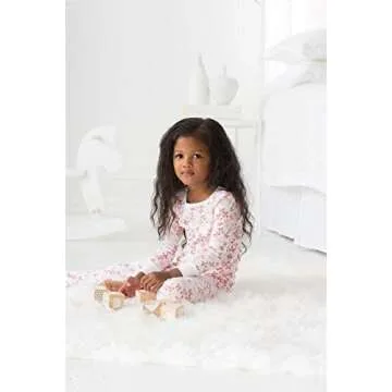 aden + anais Cotton Pajama Set for Toddlers - Blossom 2T