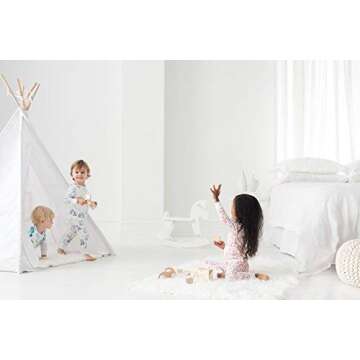 aden + anais Cotton Pajama Set for Toddlers - Blossom 2T