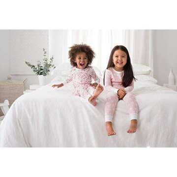 aden + anais Cotton Pajama Set for Toddlers - Blossom 2T