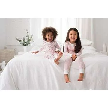 aden + anais Cotton Pajama Set for Toddlers - Blossom 2T