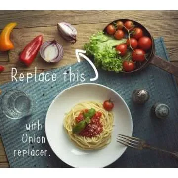 FreeFOD Onion Replacer | Low FODMAP Onion Seasoning | Made with Real Onion Oil | 72g | GMO-FREE