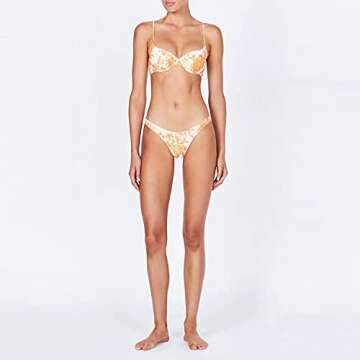 VOLAFA Women's Triangle Bikini Set - Stylish Two Piece Swimwear