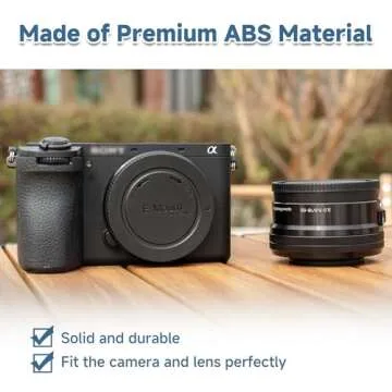 5 Pack Body Cap and Rear Lens Cap Cover Kit for Sony Alpha and NEX Series E-Mount Camera & Lens for Sony A7 A7II A7III A7S A7SII A7R A7RII A7RIII A7RIV A6600 A6500 A6400 A6300 A6100 A6000 A5100 A5000