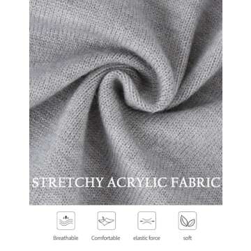 Yimoon Ruffle Collar Cardigan Sweater for Women Fashion