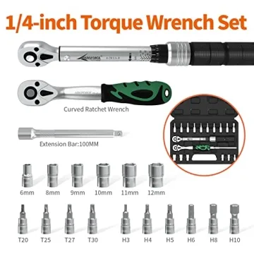 Buy AEROFORCE 19Pcs Drive Click Torque Wrench Set Today!
