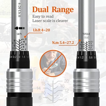 Buy AEROFORCE 19Pcs Drive Click Torque Wrench Set Today!