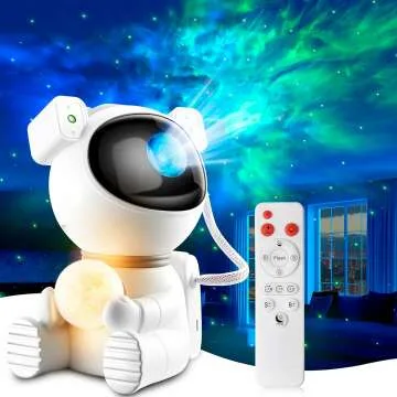 Astronaut Galaxy Projector - 2 in 1 Star & Moon Light