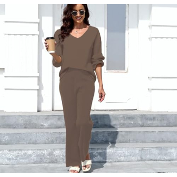 ETCYY Women's 2 Piece Lounge Set for Comfort and Style