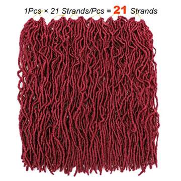 Soft Locs Crochet Hair - Natural Faux Locs for Black Women