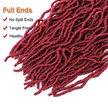 Soft Locs Crochet Hair - Natural Faux Locs for Black Women