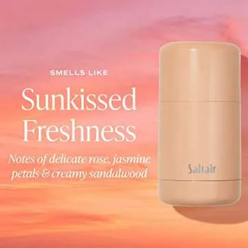 Saltair Natural Deodorant - Santal Bloom - Vegan & Ethical