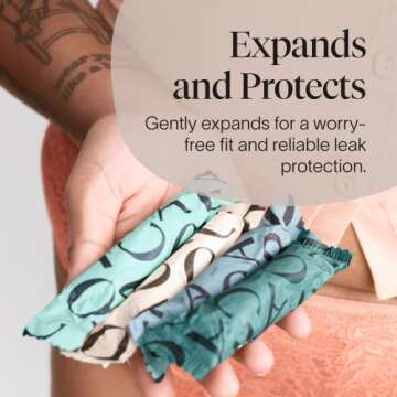 Cora Organic Applicator Tampon Multipack | 18 Light, 36 Regular, 18 Super Absorbency| 100% Organic Cotton, Unscented, BPA-Free Compact Applicator | Leak Protection | Packaging May Vary | 72 Total