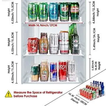 BingoHive Drink Dispenser - Automatic Can Organizer