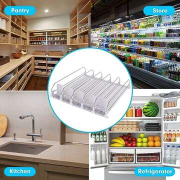 BingoHive Drink Dispenser - Automatic Can Organizer