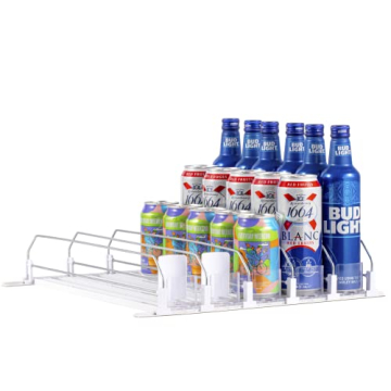 Adjustable RULA Drink Organizer - Holds 25 Cans, Fridge & Cooler Compatible