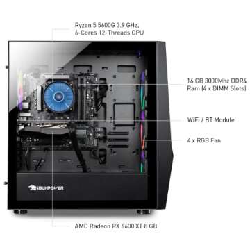 iBUYPOWER SlateMR 215A - Ultimate Gaming PC Experience