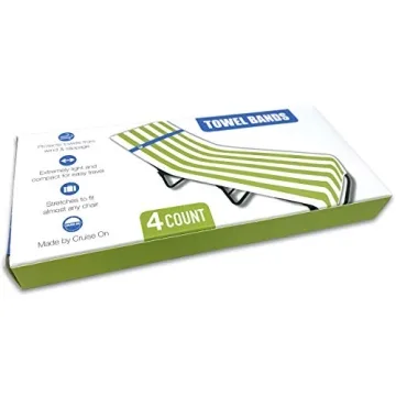 Durable Towel Bands for Beach Cruise Chairs Secure Hold