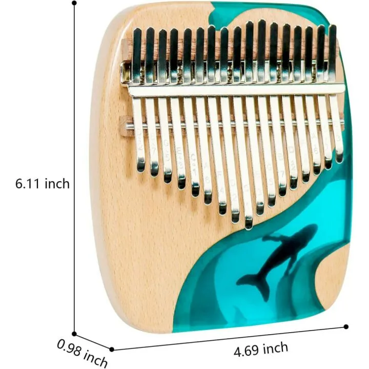 Kalimba 17-Key Thumb Piano with Accessories for All Levels