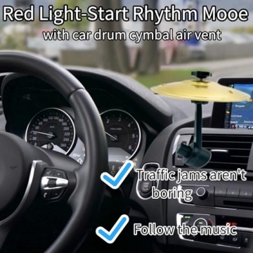 YOYODOGS Car Crash Cymbal: Fun Music Gadget for Drivers