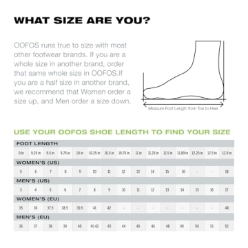 OOFOS OOahh Recovery Slide, Black - Women’s Size 15, Men’s Size 13