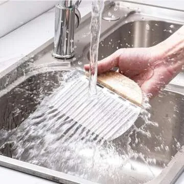 Rpanle Stainless Steel Crinkle Cutter for Veggies and Fruits