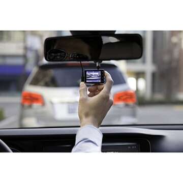 Garmin Dash Cam 45, 1080p 2.0" LCD Screen, Extremely Small GPS-enabled Dash Camera with Loop Recording, G-Sensor and Driver Alerts, Includes Memory Card