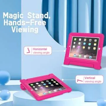 AVAWO Kids Case for 9.7" iPad 2 3 4 - Lightweight & Shock-Proof