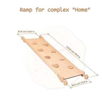 Woodandhearts Indoor Jungle Gym for Kids Aged 1-4