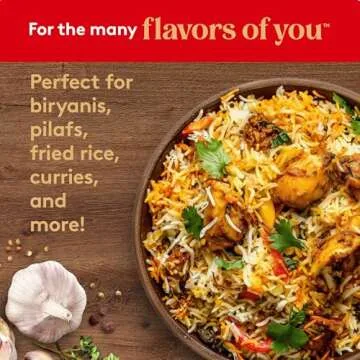 Authentic Royal - Naturally Aged Long Grain Indian White Basmati Rice - 15 lbs