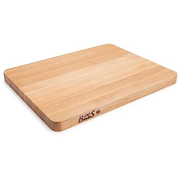 John Boos Chop-N-Slice Wood Cutting Board - 20"x15"