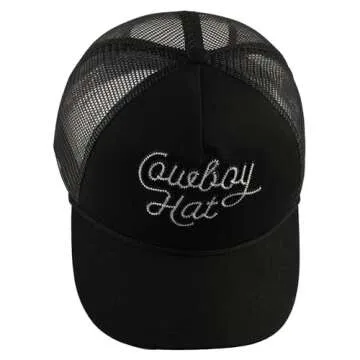 Trendy Cowboy Trucker Hat for Summer Adventures