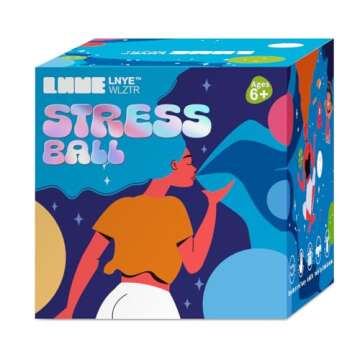 3.54" Sugar Ball Sensory Stress Balls for Adults&Kids, for Toddlers Pop Fidget Toys Squishy Fidget Balls Dough Ball for Anxiety Relief (Orange)