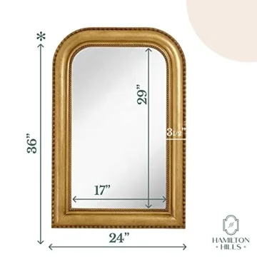 Classic Gold Framed Mirror for Elegant Home Decor