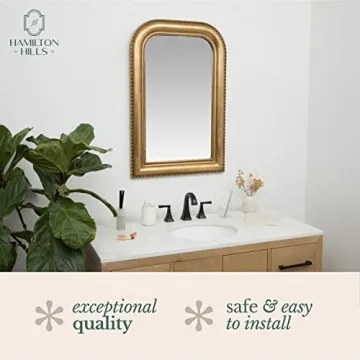 Classic Gold Framed Mirror for Elegant Home Decor
