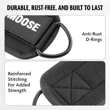 DMoose Ankle Straps for Ultimate Glute Workouts