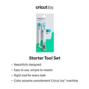 Cricut Joy Starter Tool Kit - To be used with Cricut Cutting Machines, 3-Piece Set to Create Custom Cards, Vinyl Decals, Personalized Labels & Stylish Décor