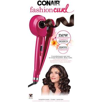 Conair Fashion Curl Curling Iron, Pink