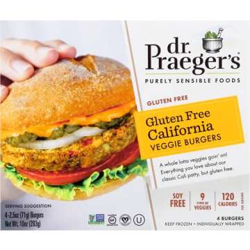 Dr. Praeger's Gluten Free California Veggie Burgers - 4 Count